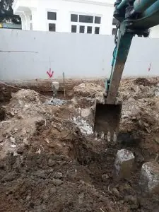 Dịch vụ đào móng nhà quận Tân Phú
